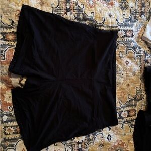 Women's Black Athletic Shorts